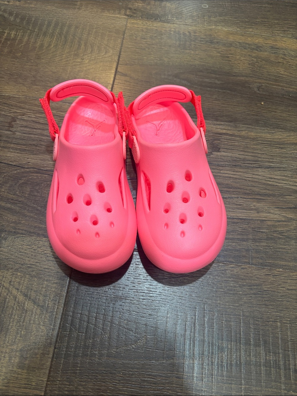 Jordan Kids' Pink Slip-On Sandals with Heel Strap